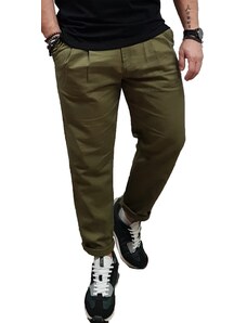 Cover Jeans Cover - Willy - L0101-26 S/S-23 - Khaki - Παντελόνι Υφασμάτινο