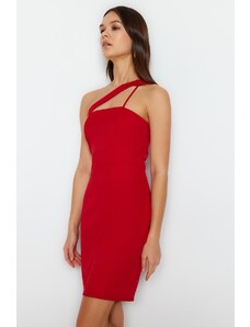 Trendyol Φόρεμα - Κόκκινο - Bodycon