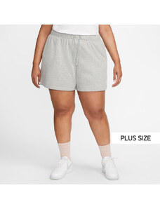 Nike Sportswear Club Fleece Γυναικείο Plus Size Σορτς