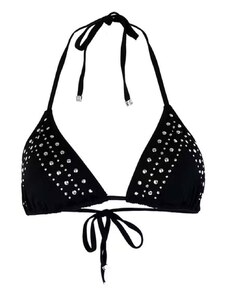 MICHAEL KORS Bikini Top Glam Deco Triangle Bikini Top MM1M169 001 black