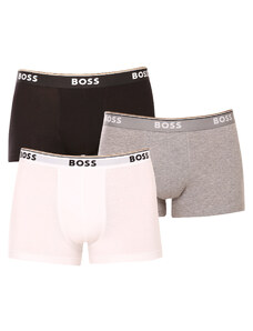 3PACK ανδρικό σορτς μποξεράκι BOSS πολύχρωμο (50475274 999)