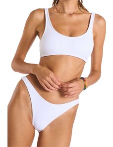 BANANA MOON Bikini Bottom Culotte Bain Naida Scrunchy 0091 blanc