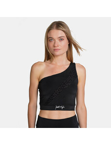KENDALL & KYLIE W Leo Mesh One Shoulder Top
