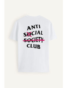UnitedKind Social Social Club, T-Shirt σε λευκό χρώμα