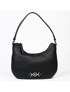Τσάντα ώμου Francinel σε μαύρο δέρμα Z9AVS27 - 28073-01