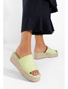 Zapatos Παντόφλες με πλατφόρμα Sitema λεμονι