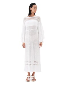 Φορέματα Γυναικεία Ioanna Kourbela Off White "Primitivism" Dress