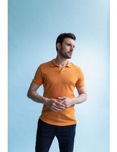 DEFACTO Slim Fit Polo Neck Basic Knitwear Κοντομάνικο T-Shirt