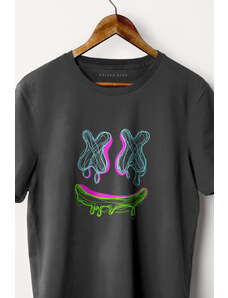 UnitedKind Neon Trip, T-Shirt σε iron grey χρώμα