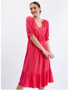 Orsay Σκούρο ροζ γυναικείο φόρεμα - Γυναικεία