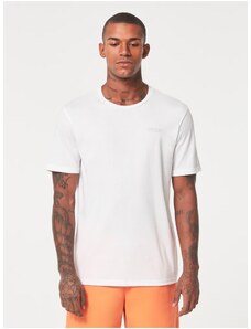 Λευκό Ανδρικό T-Shirt με Τυπωμένη Πλάτη Oakley - Ανδρικά