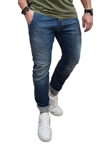 Cover Jeans Cover - Namos - Q2575-26 - 3D Loose Skinny Fit - Blue Denim - Παντελόνι Jeans