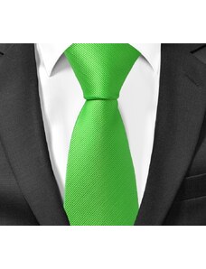 ΟΕΜ Κλασσική ανδρική γραβάτα με λαιμόκοψη bright green