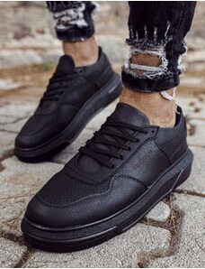 Knack Ανδρικά μαύρα δίσολα Sneakers CH075M
