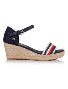 Tommy Hilfiger ΠΛΑΤΦΟΡΜΕΣ FW0FW07078 MID WEDGE CORPORATE DW6 SPACE BLUE