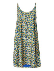 EDITED Καλοκαιρινό φόρεμα 'Lila' μπλε / μουσταρδί / γαλαζοπράσινο / ροζέ