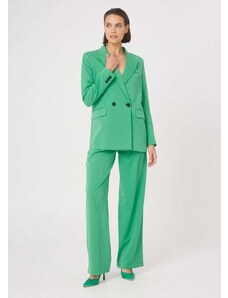 KATELONDON Κοστούμι blazer-παντελόνι με σταυρωτό κούμπωμα - Πράσινο