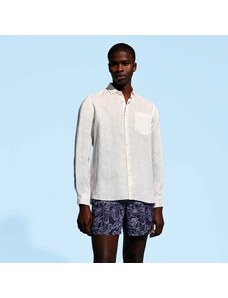 Vilebrequin Men Linen Shirt Solid