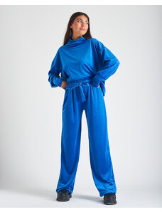 Beltipo γυναικεία φόρμα παντελόνι μπλούζα μπλε
