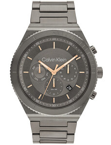 CALVIN KLEIN Men's Multifunction - 25200304, Grey case with Stainless Steel Bracelet