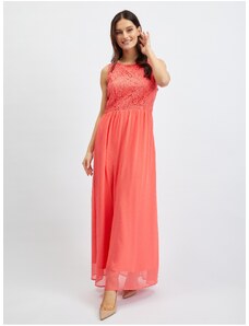 Orsay Pink Ladies Lace Maxi Dress - Γυναικεία
