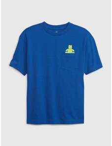 GAP Παιδικό T-shirt με τσέπη - Αγορίστικα