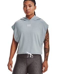 UNDER ARMOUR UA RIVAL TERRY SS HOODIE 1376997-465 Λευκό