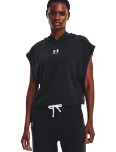 UNDER ARMOUR UA RIVAL TERRY SS HOODIE 1376997-001 Μαύρο