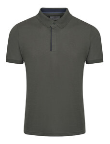 Prince Oliver Premium Polo Χακί 100% Cotton (Modern Fit)