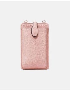 INSHOES Μονόχρωμο basic τσαντάκι κινητού πορτοφόλι Ροζ