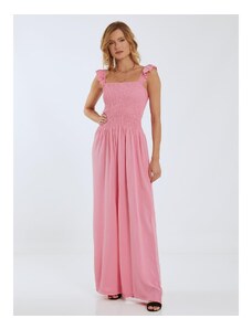 Celestino Ολόσωμη φόρμα με βολάν ροζ για Γυναίκα
