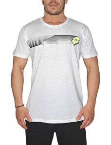 Ανδρικό t-shirt LOTTO με στάμπα σε λευκό χρώμα - Large