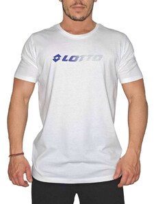 Ανδρικό t-shirt LOTTO σε λευκό χρώμα - Large