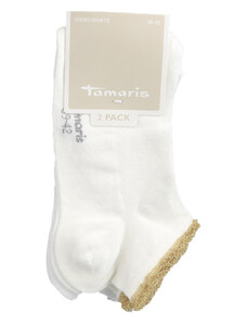 Γυναικείες Κάλτσες Tamaris 99642 Ivory White 2 pairs