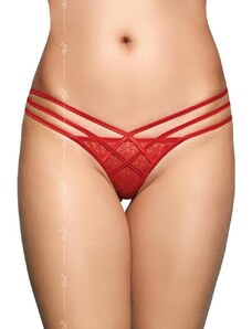 Softland Κόκκινο εσώρουχο - Triple thong with lace Κόκκινο SFT2492-Red