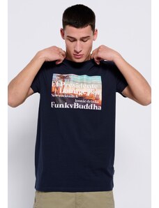 FUNKY BUDDHA T-shirt με φωτογραφικό τύπωμα