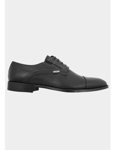 GK Uomo Δερμάτινα Παπούτσια της σειράς Stad - 19702 34 Black