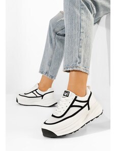 Zapatos Sneakers γυναικεια Gilda λευκά v2