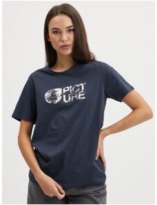 Σκούρο μπλε γυναικείο T-Shirt Picture - Γυναικεία