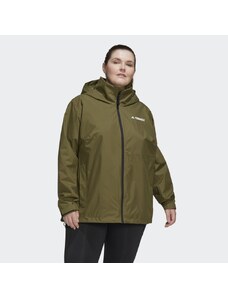 Adidas Terrex Multi RAIN.RDY Two-Layer Rain Jacket (Plus Size)