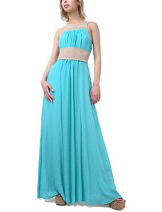 MOUTAKI Φορεμα 23.07.82 turquoise