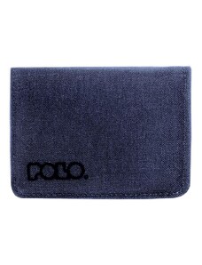 POLO SMALL RFID WALLET - ΜΠΛΕ