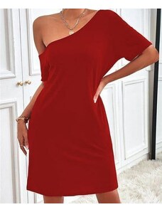 Creative Φόρεμα - κώδ. 74055 - 3 - κόκκινο
