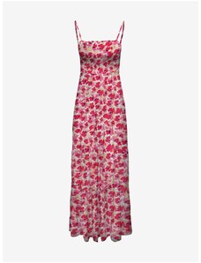 Σκούρο ροζ Γυναικεία Floral Maxi-Φορέματα JDY Starr - Γυναικεία