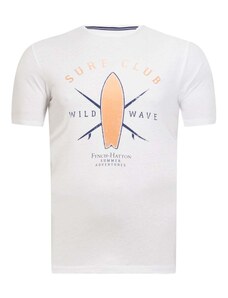 Fynch-Hatton T-shirt Με Στάμπα Κανονική Γραμμή