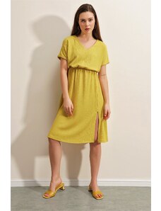 Φόρεμα Bigdart - Κίτρινο - Wrapover