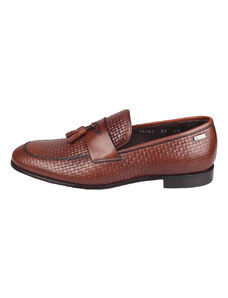 Ανδρικά Παπούτσια Κουστουμιού Gk Uomo AG3522 14161 D 22 Cognac