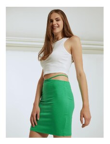Celestino Mini φούστα με κορδόνια στο πλάι πρασινο για Γυναίκα