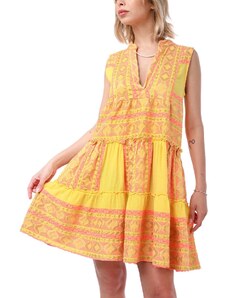 LACE Φορεμα Μ-8353 yellow