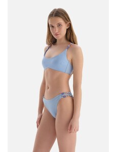 Dagi Bikini Top - Μπλε - Απλό
